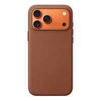 Buy Caseles TechWoven™ iPhone Case with MagSafe - Woven at Caseles-iPhone 17 Pro Max, Brown