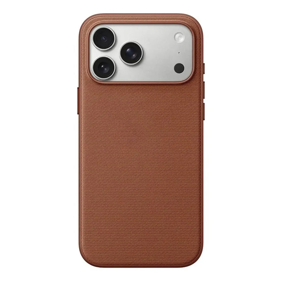 Buy Caseles TechWoven™ iPhone Case with MagSafe - Woven at Caseles-iPhone 17 Pro Max, Brown
