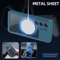 Buy IP68 Waterproof Phone Case, Compatible with Magsafe, Built in Screen Protector, 14FT Shockproof, Rugged Metal Full Body Aluminum Cover - Zayden at Caseles-Samsung Galaxy S26 Ultra, Black