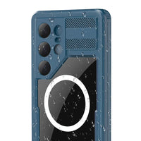 Buy IP68 Waterproof Phone Case, Compatible with Magsafe, Built in Screen Protector, 14FT Shockproof, Rugged Metal Full Body Aluminum Cover - Zayden at Caseles-Samsung Galaxy S26 Ultra, Black