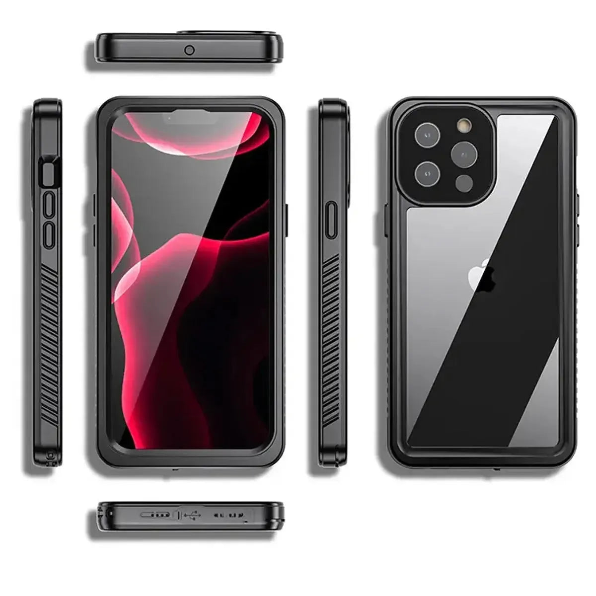 Buy Anti-peeping IP68 waterproof mobile phone case - ZINA at Caseles-iPhone 16 Pro Max, 