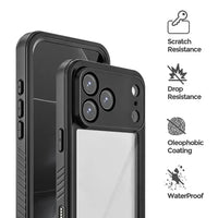 Buy Anti-peeping IP68 waterproof mobile phone case - ZINA at Caseles-iPhone 17 Pro Max, 